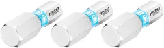 Hazet Bits 2204N-8/3 1/4 tomme sekskant Unbrakoprofil | 3 deler | NV 8 mm