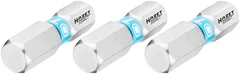 Hazet Bits 2204N-7/3 1/4 tomme sekskant Unbrakoprofil | 3 deler | NV 7 mm
