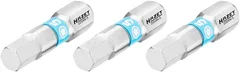 Hazet Bits 2204N-5/3 1/4 tomme sekskant Unbrakoprofil | 3 deler | NV 5 mm