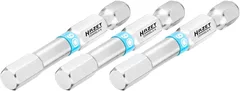 Hazet Bits 2204NSLG-6/3 3 deler 1/4 tomme sekskant | Unbrakoprofil