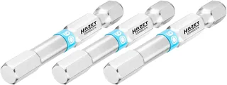 Hazet Bits 2204NSLG-6/3 3 deler 1/4 tomme sekskant | Unbrakoprofil
