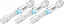 Hazet Bits 2204NSLG-5/3 3 deler 1/4 tomme sekskant | Unbrakoprofil