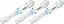 Hazet Bits 2204NSLG-4/3 3 deler 1/4 tomme sekskant | Unbrakoprofil