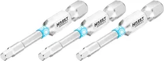 Hazet Bits 2204NSLG-3/3 3 deler 1/4 tomme sekskant | Unbrakoprofil