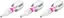 Hazet Bits 2223N-T8H/3 3 deler 1/4 tomme sekskant | NV T8H