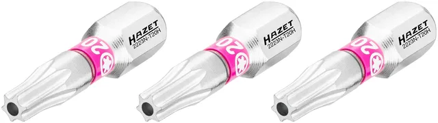 Hazet Bits 2223N-T20H/3 3 deler 1/4 tomme sekskant | NV T2H 