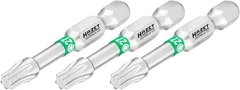 Hazet Bits 2223NSLG-T27/3 innv. TORX® 1/4 tomme sekskant | 3 deler | NV T27