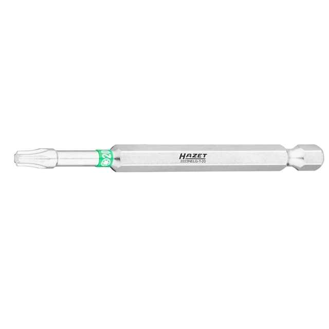 Hazet Bits 2223NELG-T20 innv. TORX® 1/4 tomme sekskant | NV T2 