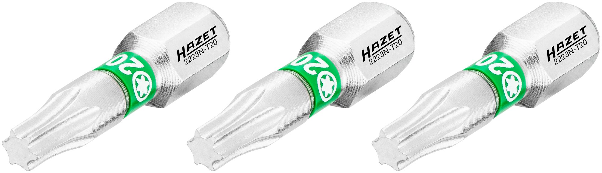 Hazet Bits 2223N-T20/3 innvendig TORX® 1/4 tomme sekskant | 3 deler | NV T2
