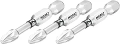 Hazet Bits 2216NSLG-PZ2/3 PZ-profil 1/4 tomme sekskant | 3 deler | NV PZ2