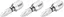 Hazet Bits 2216N-PZ1/3 PZ-profil 1/4 tomme sekskant | 3 deler | NV PZ1