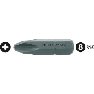 Hazet Bits 2217-PH1 5/16 tomme sekskant PH-profil | NV PH1