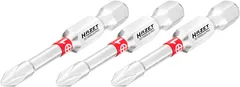 Hazet Bits 2215NSLG-PH1/3 PH-profil 1/4 tomme sekskant | 3 deler | NV PH1