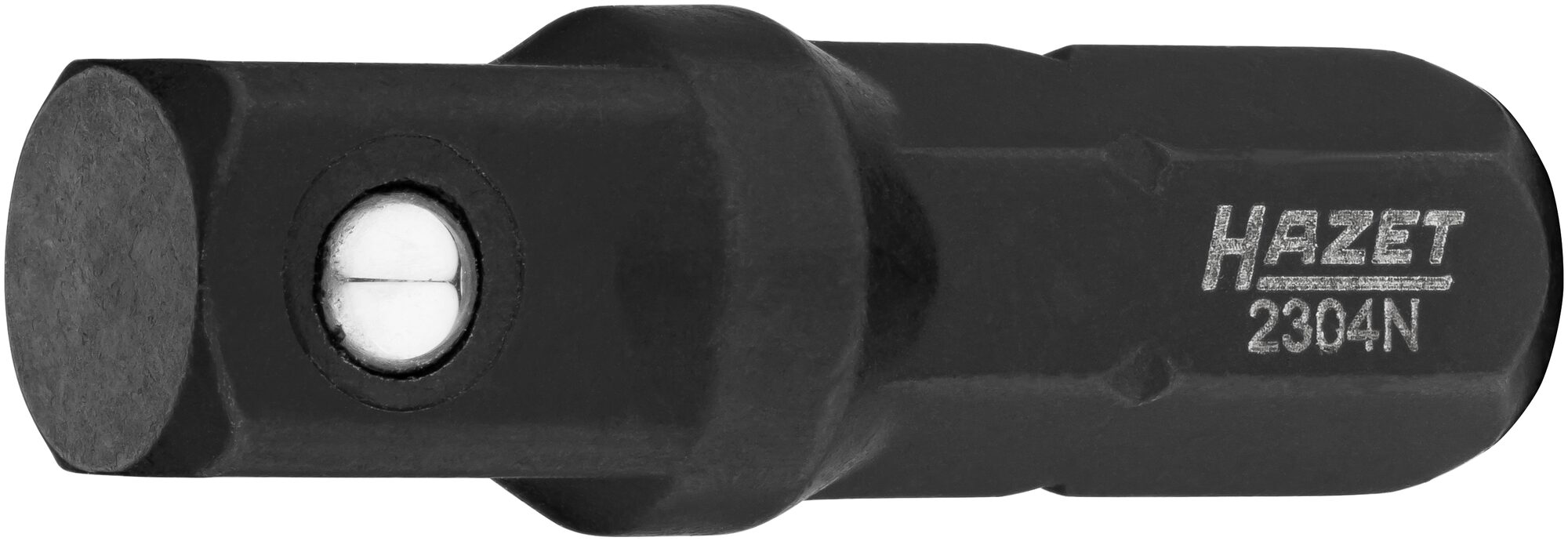 Hazet Adapter 2304N 1/4 tomme sekskant 1/4 tomme firkantdrev | Lengde 25 mm