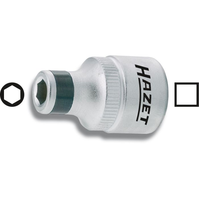 Hazet Adapter 2250-4 Lengde 35 mm 1/2 tomme firkantdrev