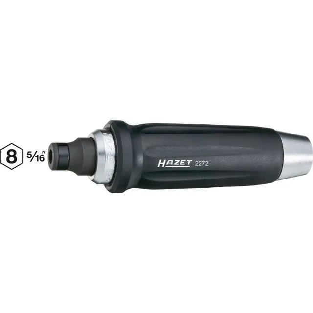 Hazet Slagskrutrekker-bits 2272 5/16 tomme hul sekskant | Lengde 165 mm 