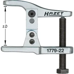 Hazet Kuleleddavdrager 1779-22 Avdrager for kuleleddtapper på