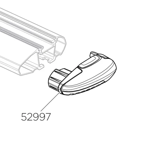 Thule WingBar Evo- endekappe høyre 