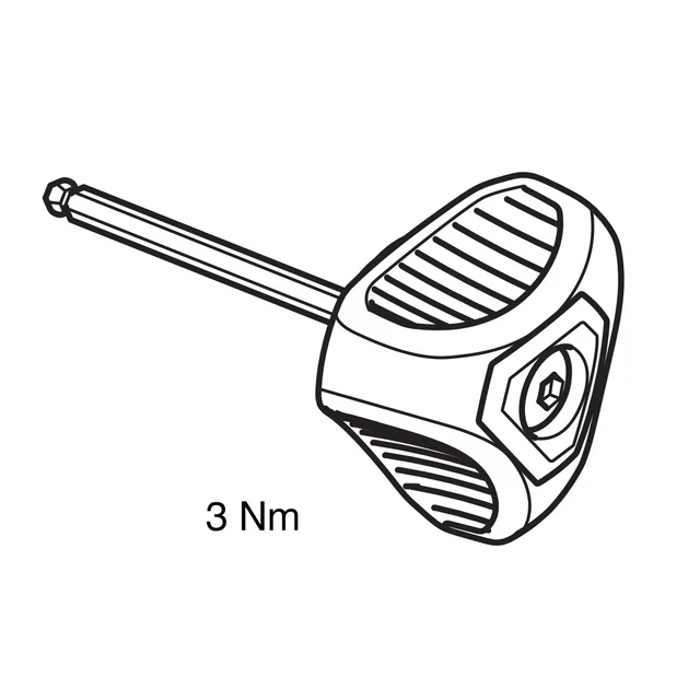 Thule Evo Clamp momentnøkkel- 3 Nm 