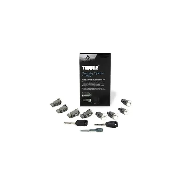 Thule One-Key System 8-pack black 8-pack black 