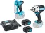 Hazet 3/4" Batteri-muttertrekkersett batteri-arbeidslys | 18 volt | 3 deler