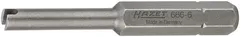 Hazet Ventiltrekker-bits 666-6 1/4 tomme sekskant