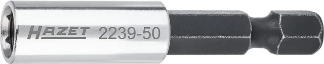 Hazet Adapter 2239-50 1/4 tomme sekskant 1/4 tomme hul sekskant | Lengde 5 mm 