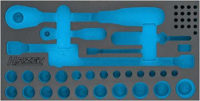 Hazet Tokomponents mykskuminnlegg L x B: 342 mm x 172 mm 