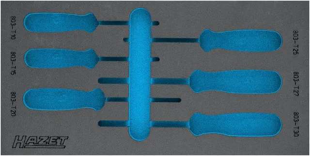 Hazet Tokomponents mykskuminnlegg L x B: 342 mm x 172 mm 