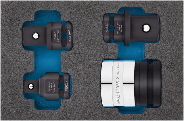 Hazet Slag-hurtigadapter-sett 1003S/4 24 mm utvendig sekskant 