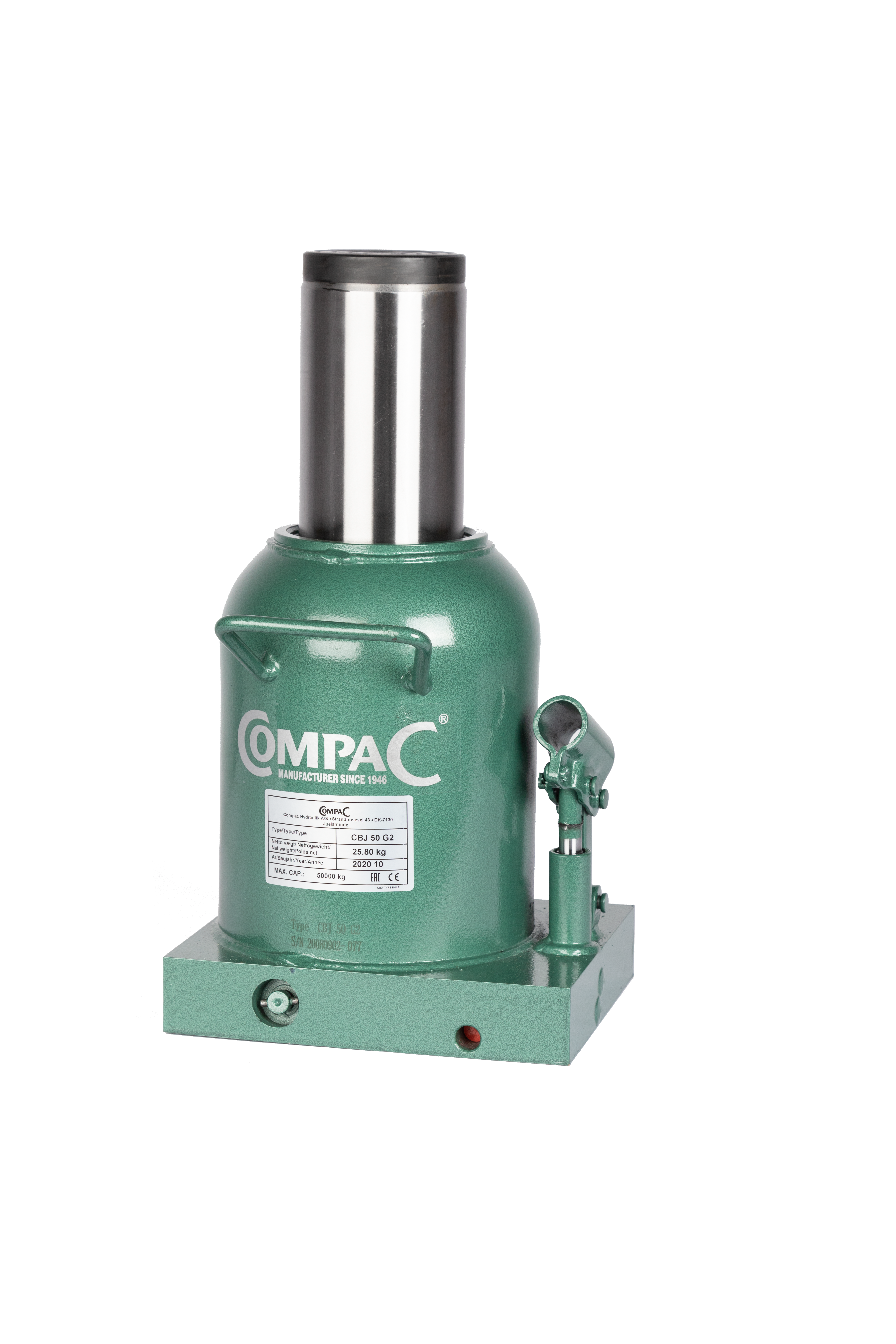 Flaskejekk CBJ50, 50 tonn