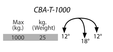 Girkasseverktøy 1000 kg til TJ-T2000 