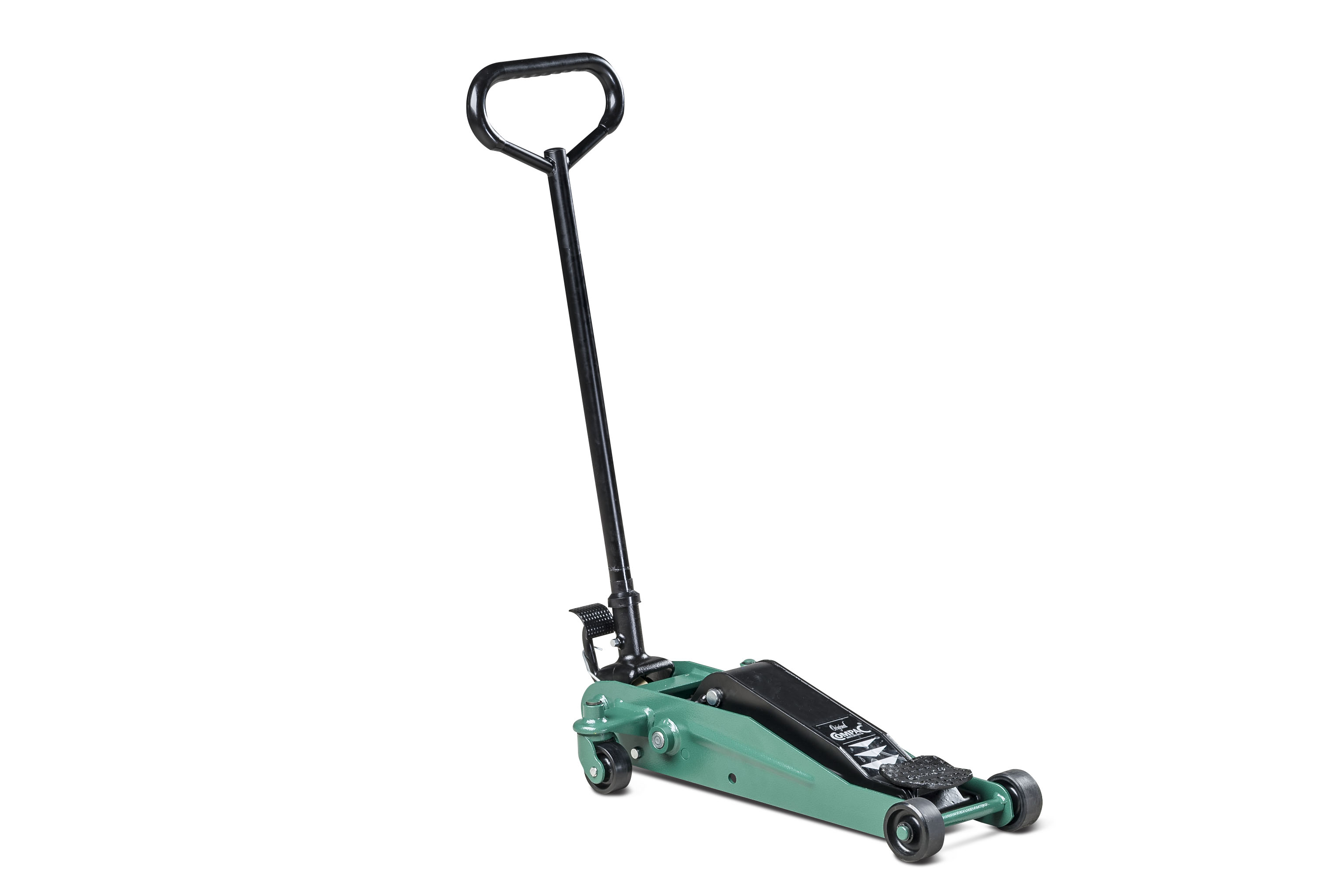 Garasjejekk 2T-C, 2 tonn Chassishøyde 160 mm. Minste høyde 80 mm. 