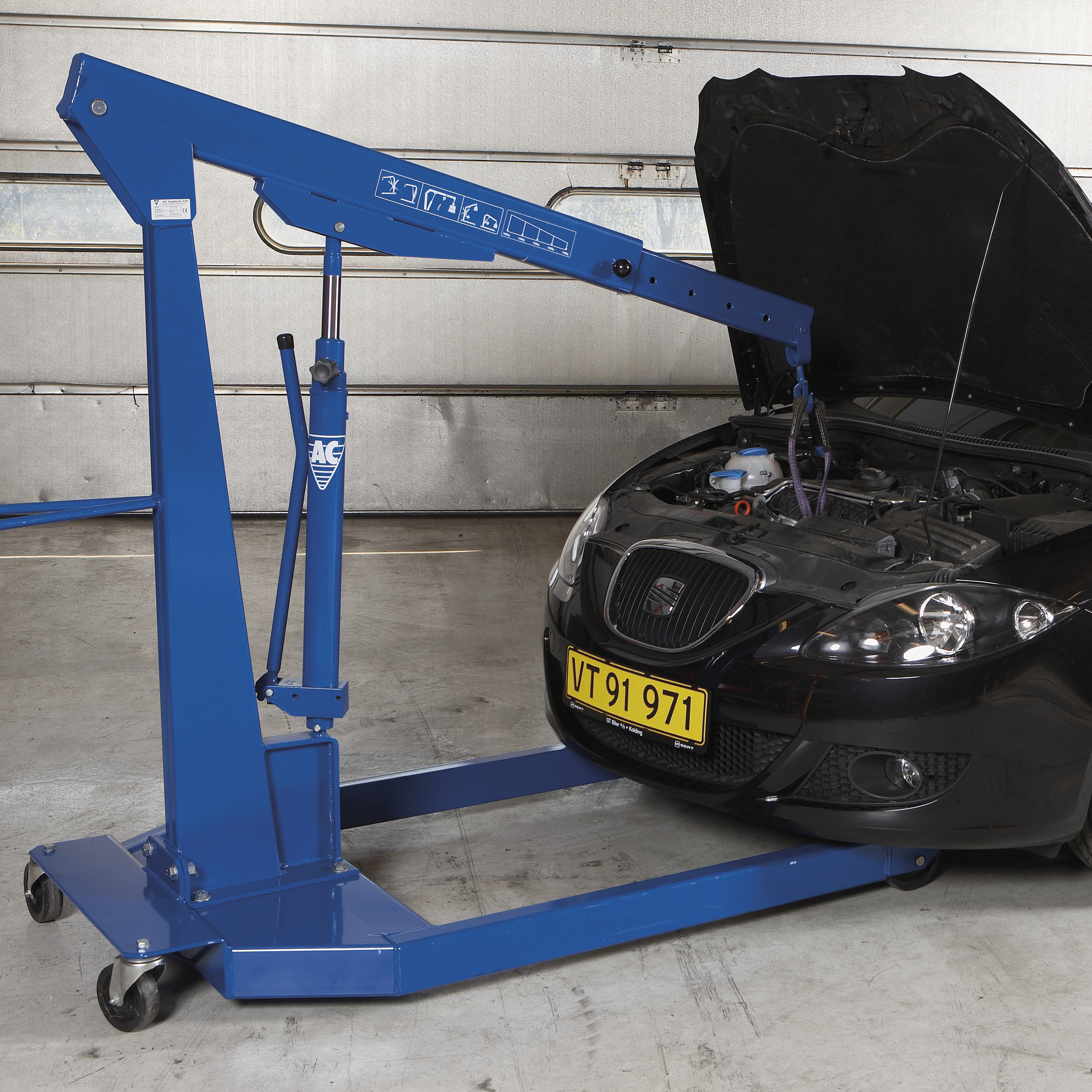 AC Hydraulic Kran 1,5 tonn 