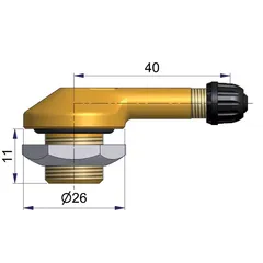 Ventil 11/40Mm Ø16Mm