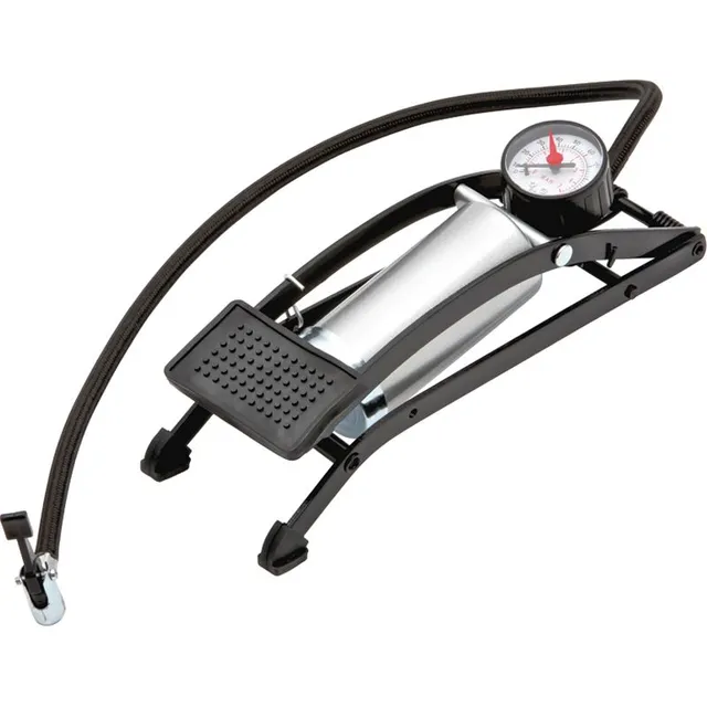Fotpumpe M/Manometer 