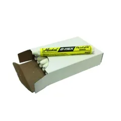 Merkekritt (Hvit) 12-Pk.