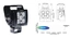 Vx Blacktips 5 Led 60° Mil Spec 461F Adr 12V Black Housing