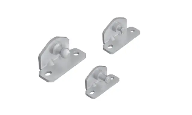 Stabilus brakett feste med kule 10 mm 