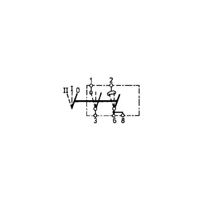 SWF Bryter 2 Trinn Glider 12V (C) 