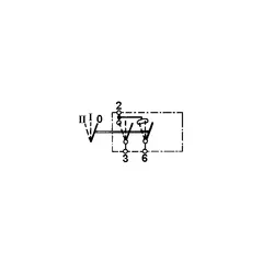 SWF Bryter 2 Trinn Glider 24V. (B)