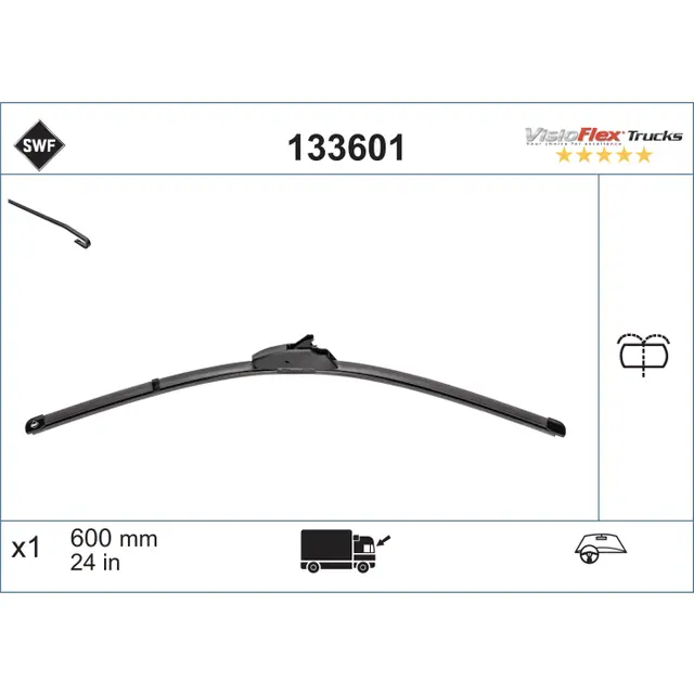 Valeo 600 mm Visioflex 