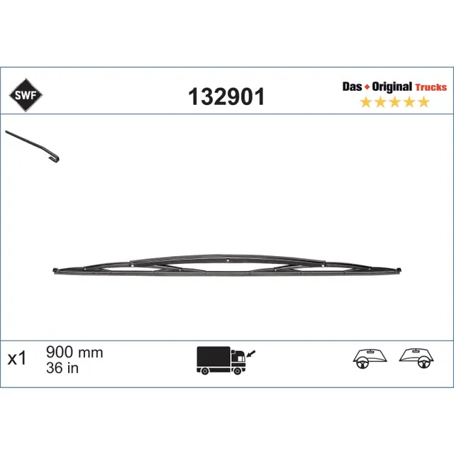 Valeo 900 mm Original Trucks 