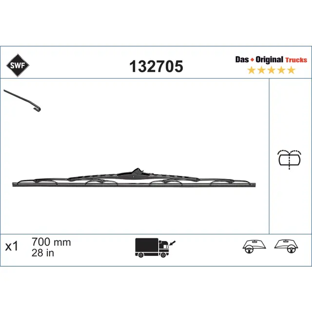 Valeo 700 mm Original Trucks 