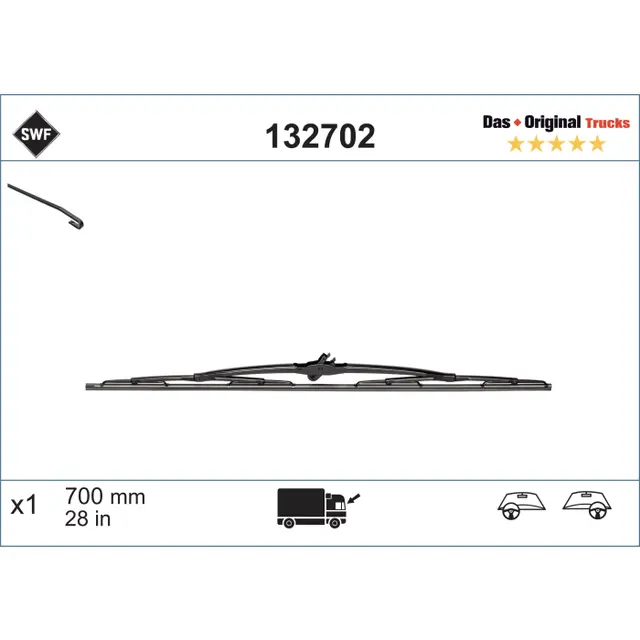 Valeo 700 mm Original Trucks 