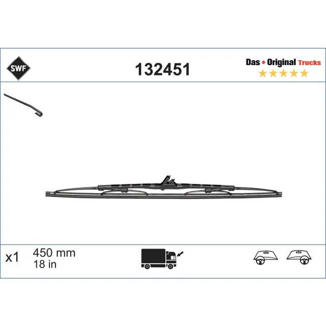Valeo 450 mm Original Trucks 