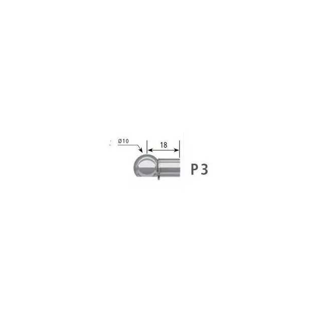 Endest RF304 metall uten kule M6 