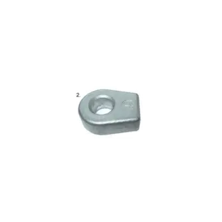 Stabilus endestykke 10 mm hull(M6 gje)