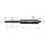 Stabilus 700N gassfjær l=370/s=150 univ