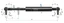 Stabilus 1300N gassfjær l=935/s=400 k-k